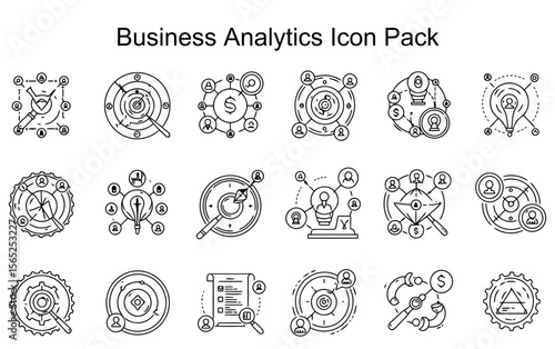 Business Analytics Icon Pack