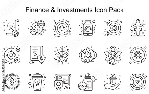 Finance & Investments Icon Pack