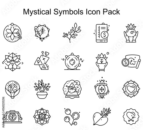 Mystical Symbols Icon Pack