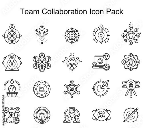 Team Collaboration Icon Pack