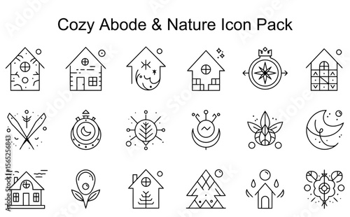 Cozy Abode & Nature Icon Pack