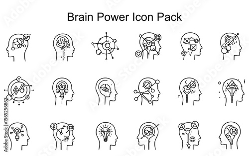 Brain Power Icon Pack
