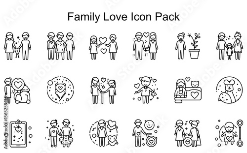 Family Love Icon Pack