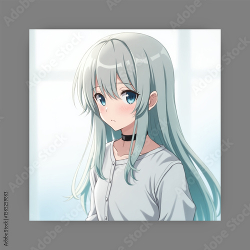 Ai genarate anime beauty girl