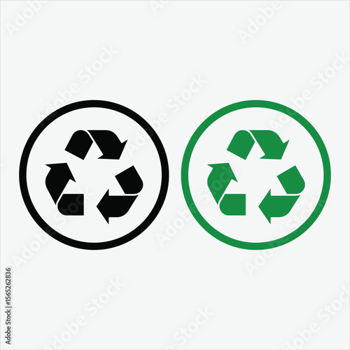 RECYCLING VECTOR LOGO