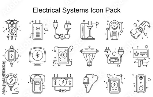 Electrical Systems Icon Pack