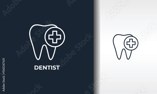 Dentist Vector, Icon Or Logo Sign Isolated Symbol Illustration