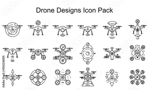 Drone Designs Icon Pack