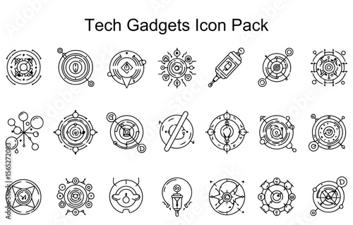 Tech Gadgets Icon Pack