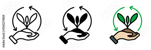 Afforestation is planting trees on barren land to restore ecosystems and reduce atmospheric carbon dioxide levels.