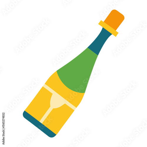bottle of champagne