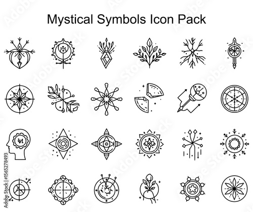 Mystical Symbols Icon Pack