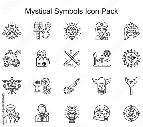 Mystical Symbols Icon Pack