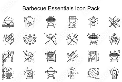 BBQ Essentials Icon Pack