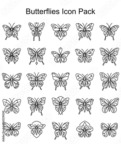 Butterflies Icon Pack