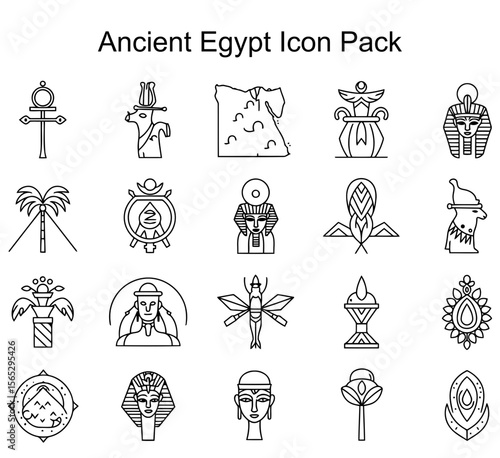 Ancient Egypt Icon Pack