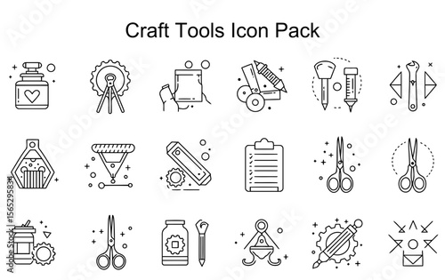 Craft Tools Icon Pack