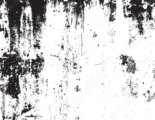 Grunge Black and White Textured Background