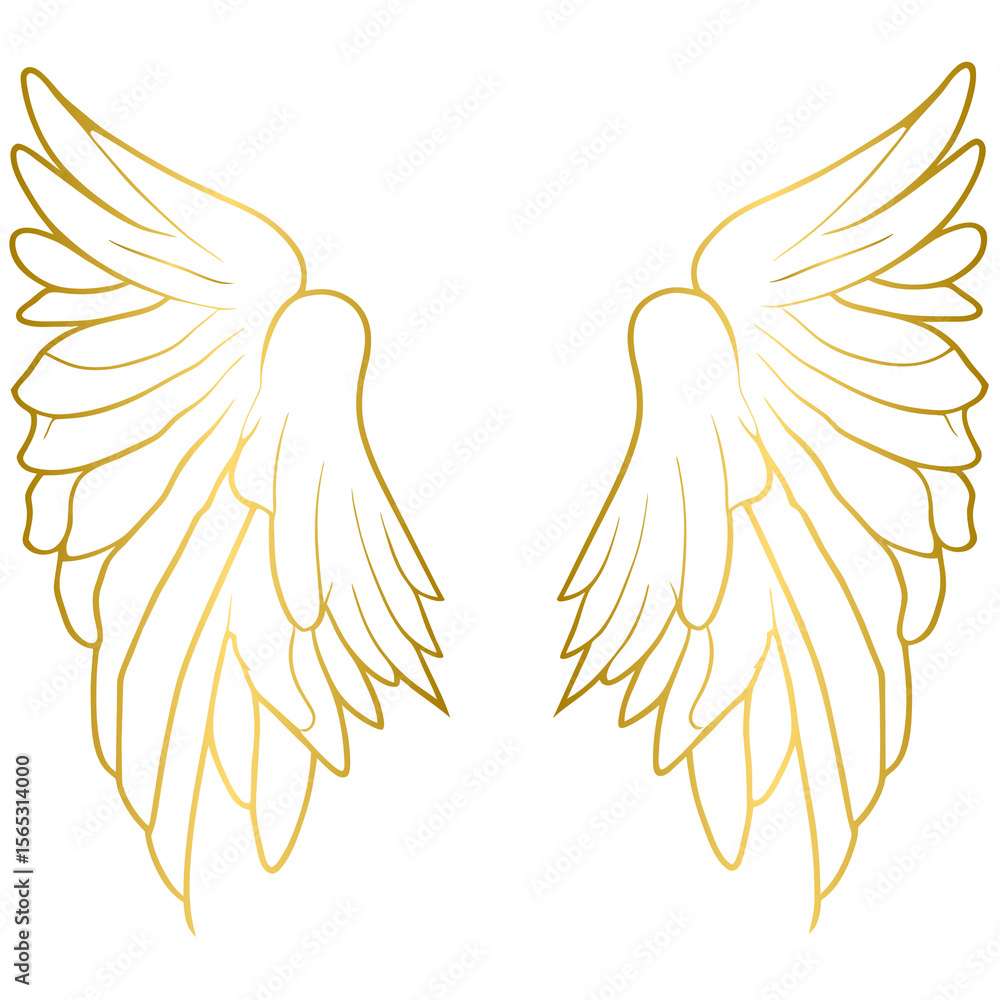 Obraz premium Luxury Golden Emblem Badge with Crown and Ribbon