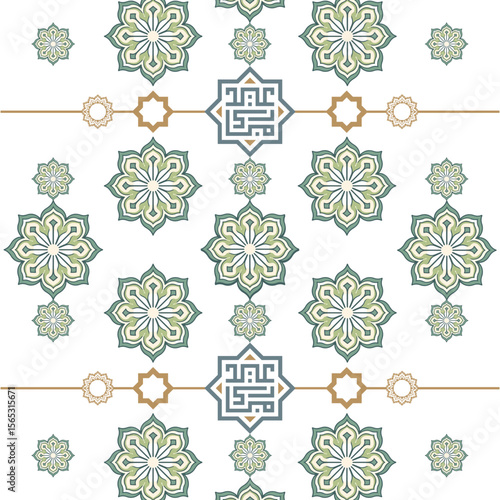 seamless islamic pattern