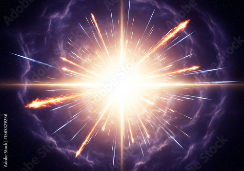Cosmic explosion of light and energy