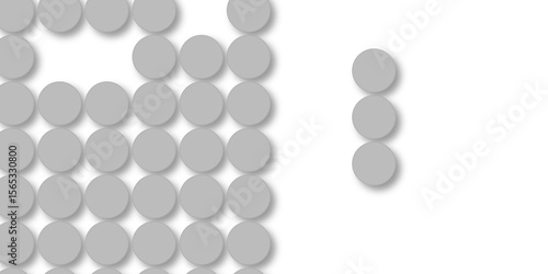 Seamless pattern of grey polka dots with transparent background. suit Kurt digital design motif colorful wallpaper illustration, traditional design. wall decorated gray mosaic tiles texture background