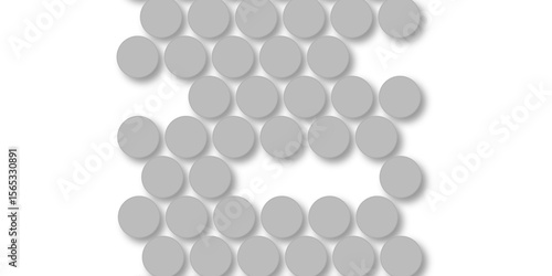 Seamless pattern of grey polka dots with transparent background. suit Kurt digital design motif colorful wallpaper illustration, traditional design. wall decorated gray mosaic tiles texture background