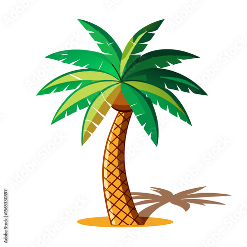 palm tree vector illustration