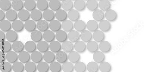 Seamless pattern of grey polka dots with transparent background. suit Kurt digital design motif colorful wallpaper illustration, traditional design. wall decorated gray mosaic tiles texture background