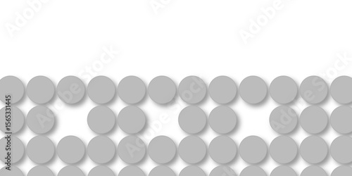 Seamless pattern of grey polka dots with transparent background. suit Kurt digital design motif colorful wallpaper illustration, traditional design. wall decorated gray mosaic tiles texture background
