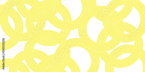 Pasta background, spaghetti abstract geometric pattern. Macaroni yellow poster.