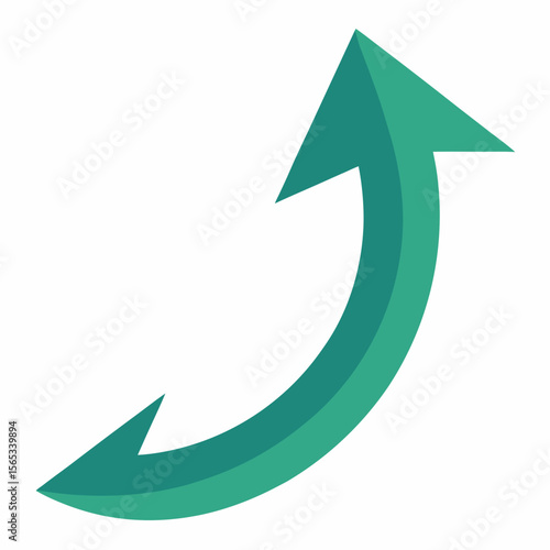 Wallpaper Mural 3d green arrow Torontodigital.ca