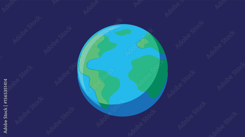 Obraz premium Stunning Earth Globe Space Background Image