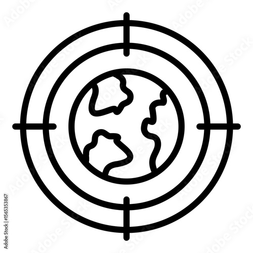 Global Target Icon