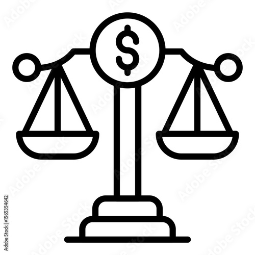 Money Scale Icon
