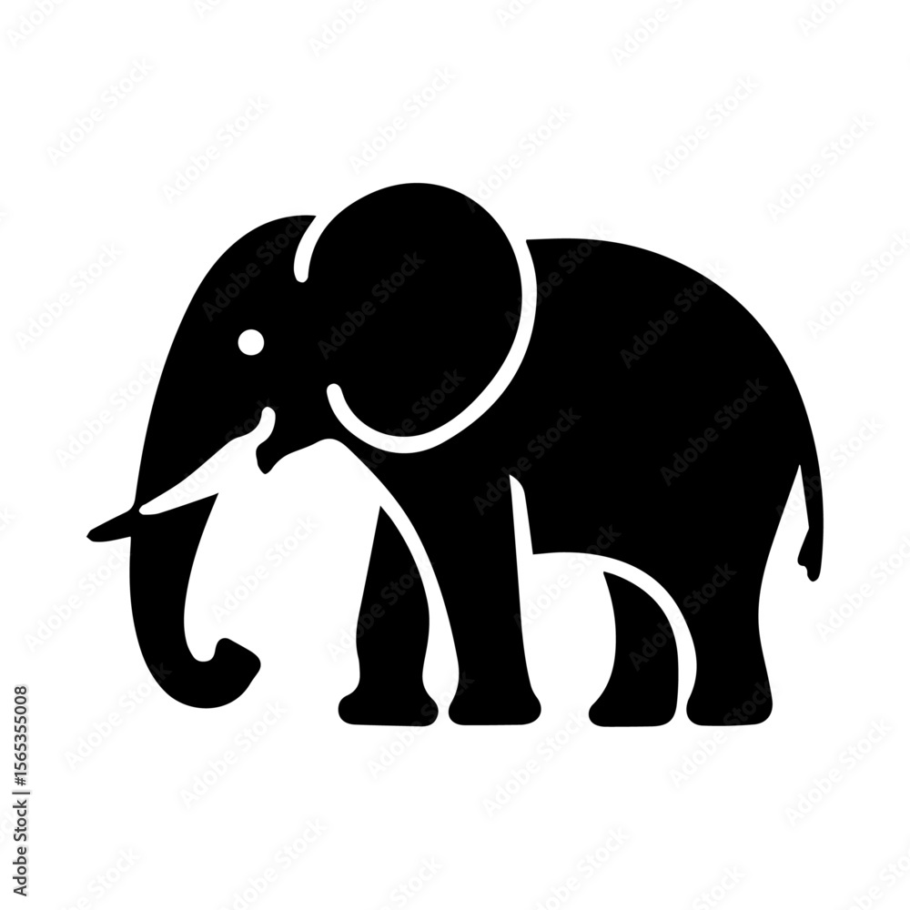 Obraz premium elephant vector illustration