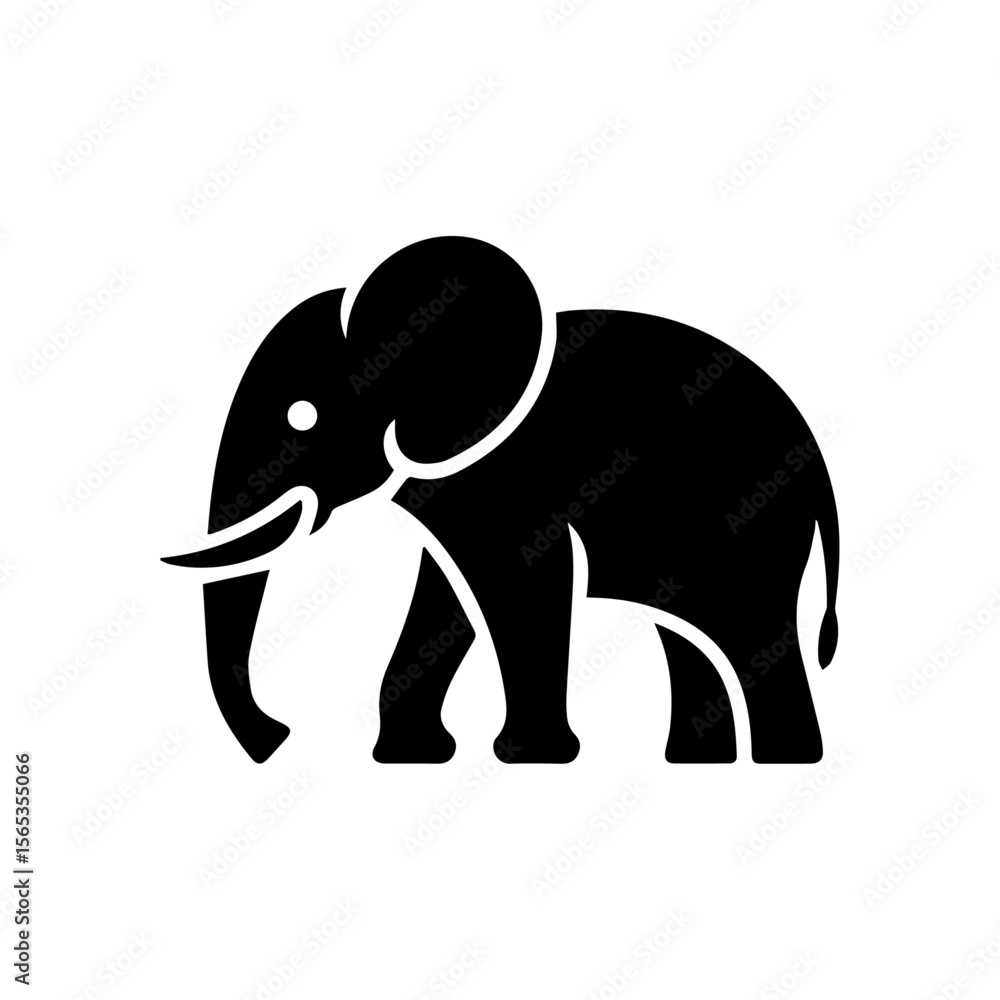 Obraz premium elephant vector illustration