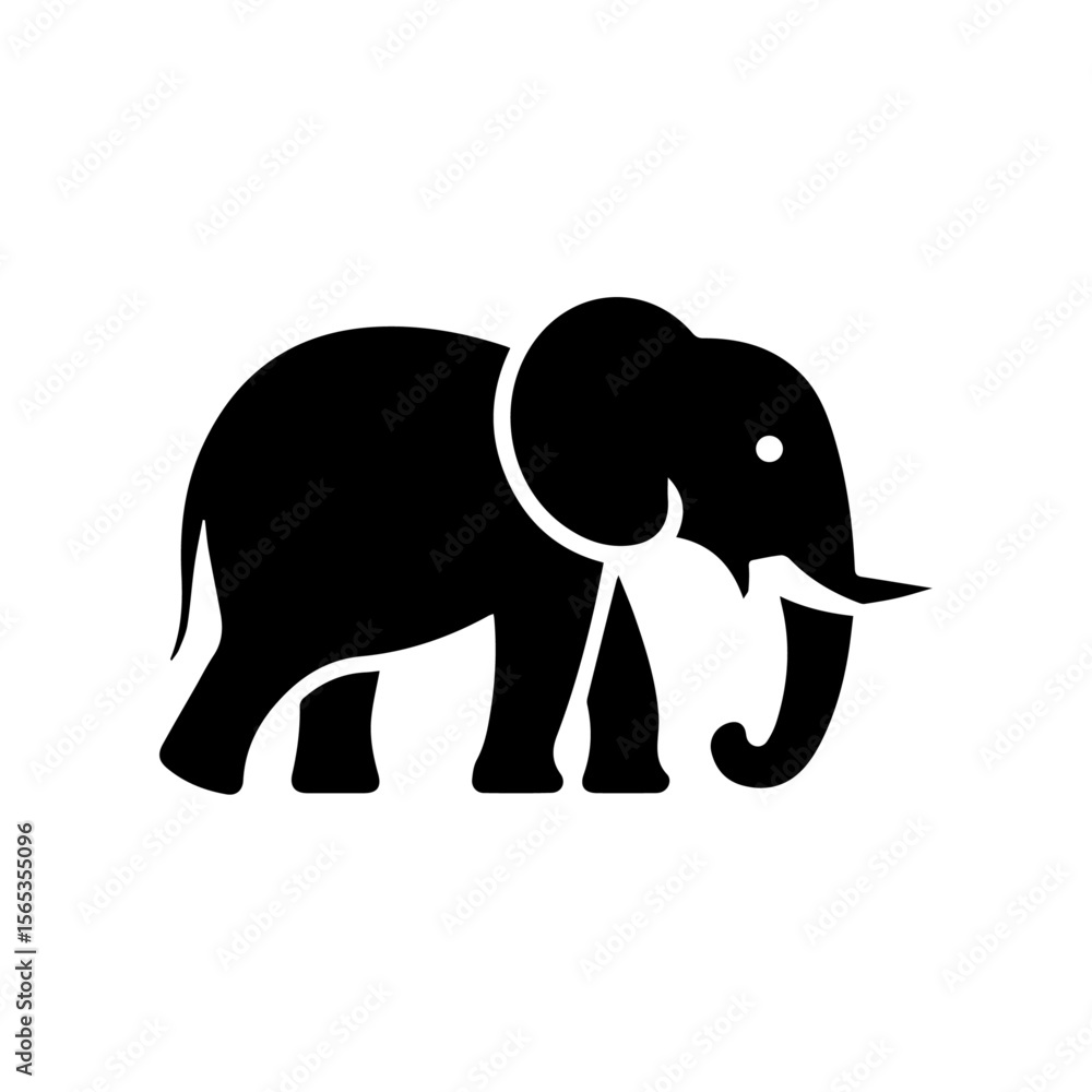 Fototapeta premium elephant vector illustration