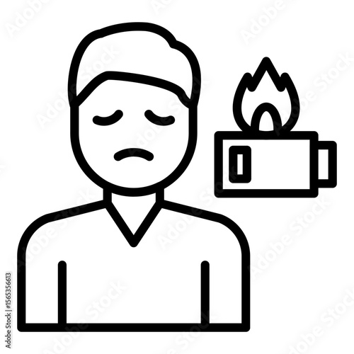 Burnout Icon