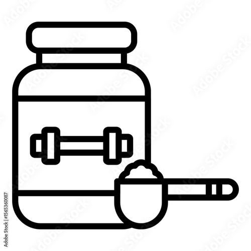 Protein Powder Icon