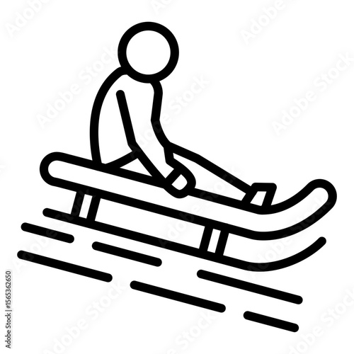 Sledding Hill Icon