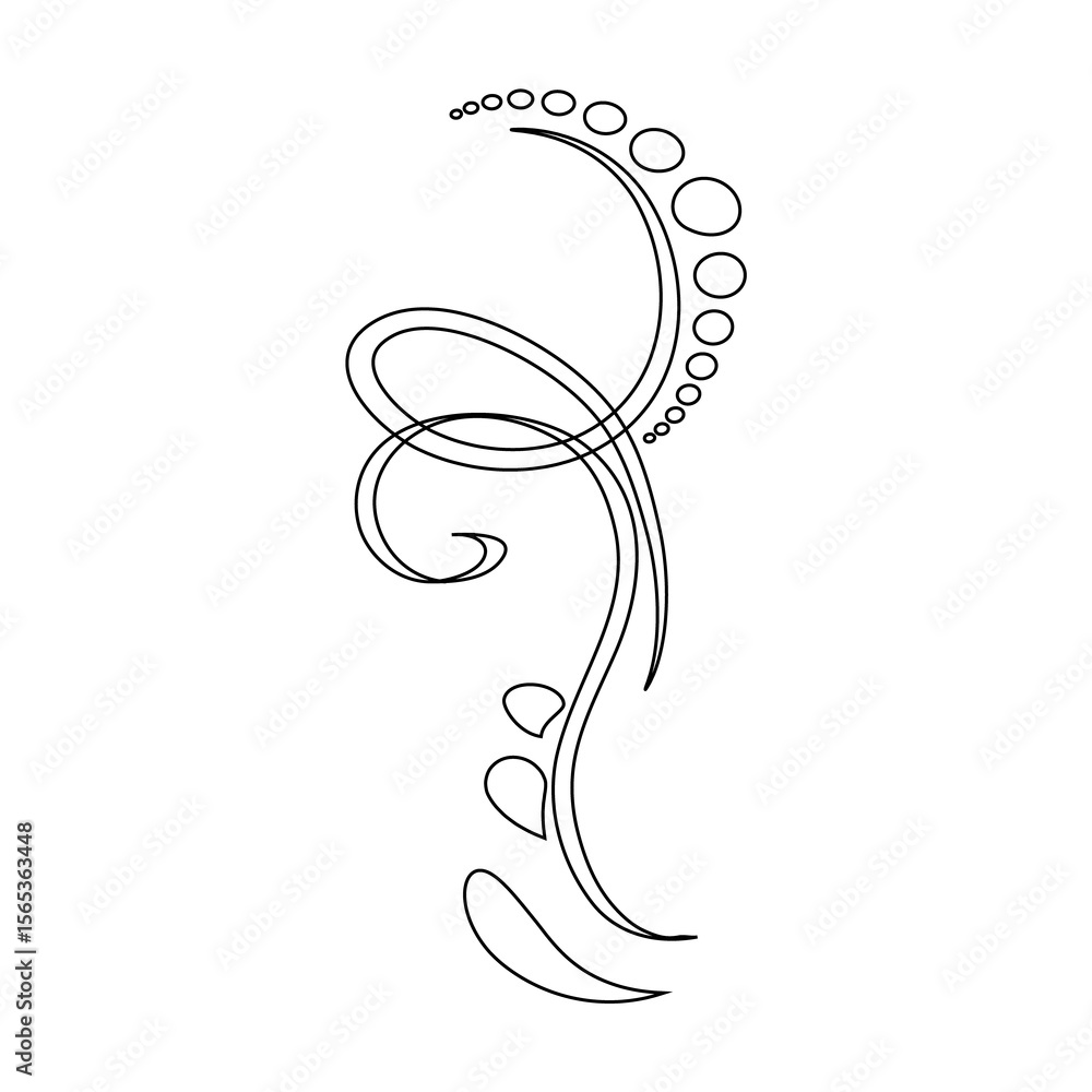 Fototapeta premium abstract floral design