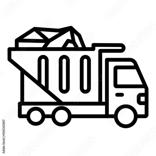 Mining Truck Icon