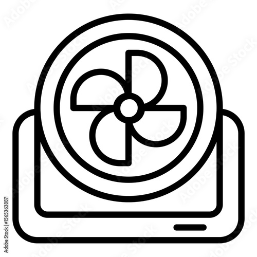 Ventilation Fan Icon