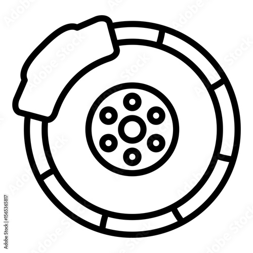 Brake Disc Icon