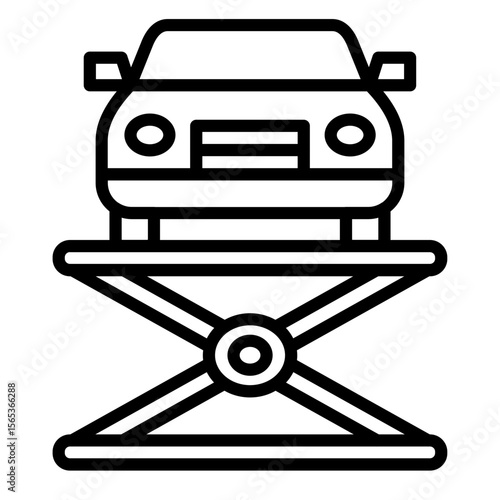 Car Lift Icon