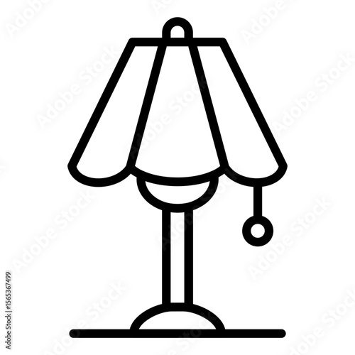 Table Lamp Icon