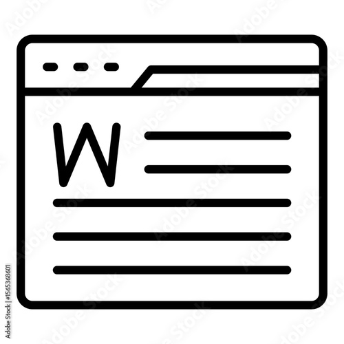 Wikipedia Icon