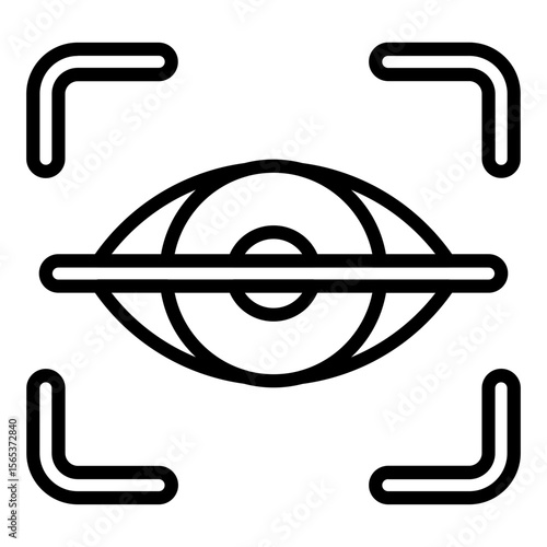 Eye Scanner Icon