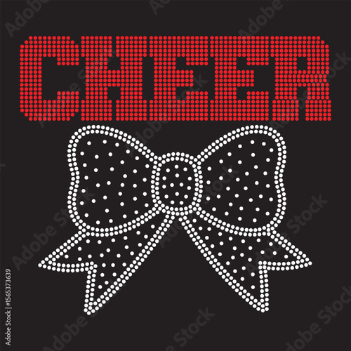 Rhinestone T-shirt design vector shoes, basketball, letter 